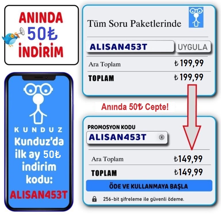 Kunduz indirim kodu