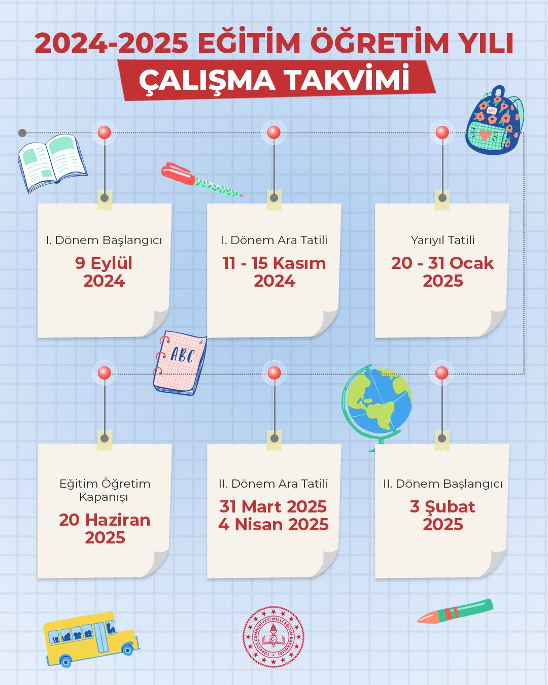2024 2025 e itim retim y l meb takvimi kunduz ndirim kodu