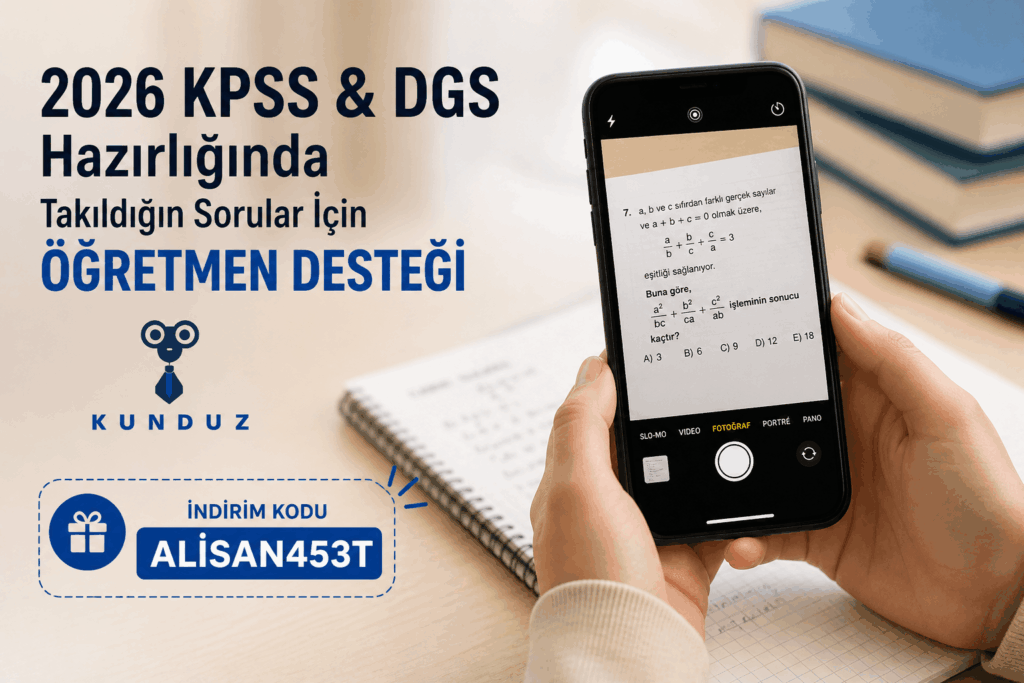 2026 KPSS DGS Soruları