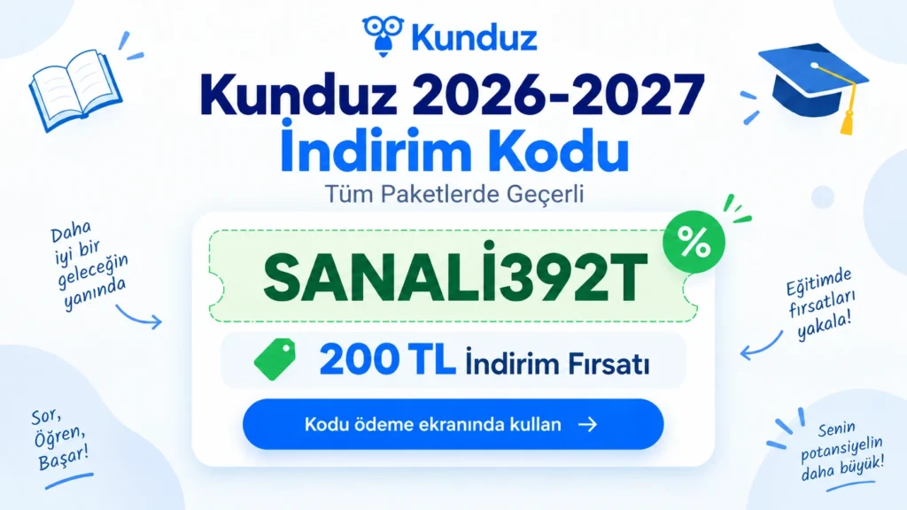 Kunduz İndirim Kodu